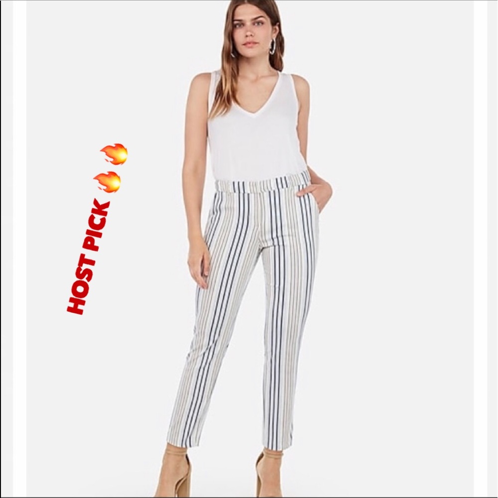 🔥NWT EXPRESS COLUMNIST ANKLE PANT🔥 - Picture 1 of 7